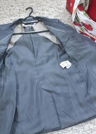 Базовый  серый пиджак/жакет ,cinque,  p.36-386 фото