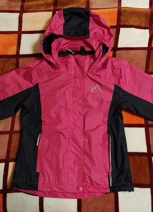 Куртка ветровка лыжная куртка для девочки на 122-128 рост