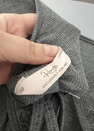 Крутая кофта лонгслив в рубчик zara 6