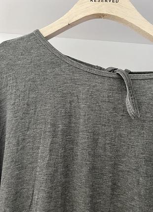 Крутая кофта лонгслив в рубчик zara 3