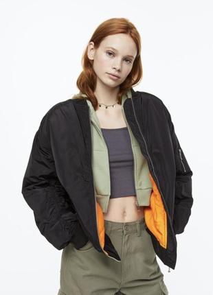 Бомбер куртка курточка h&m оригинал