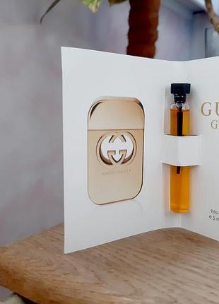 Gucci guilty women💥оригінал мініатюра пробник mini 5 мл книжка голка