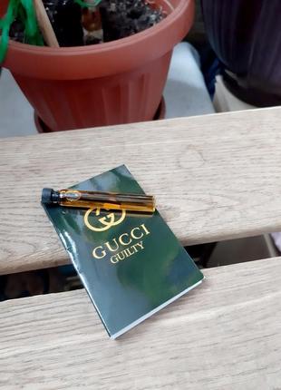 Gucci guilty women💥оригинал миниатюра пробник mini 5 мл книжка игла8 фото