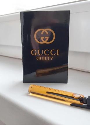 Gucci guilty women💥оригинал миниатюра пробник mini 5 мл книжка игла9 фото