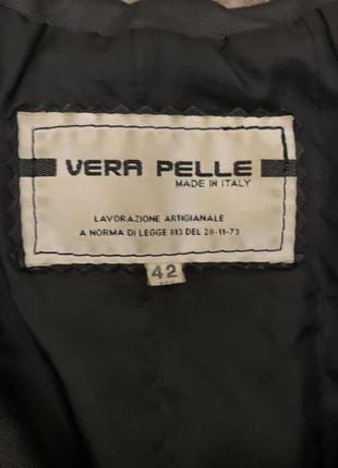 Кожаная куртка vera pelle8 фото