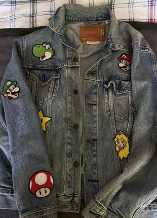 Джинсовка levi‘s x supermario