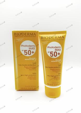 Photoderm max spf 50 sun milk 100мл1 фото