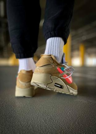 Мужские кроссовки off white nike air max 90 "desert ore"#найк7 фото