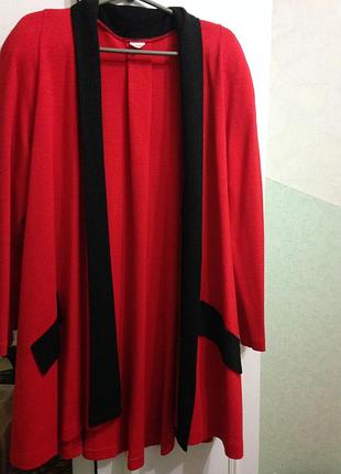 Вовняне плаття і кардиган