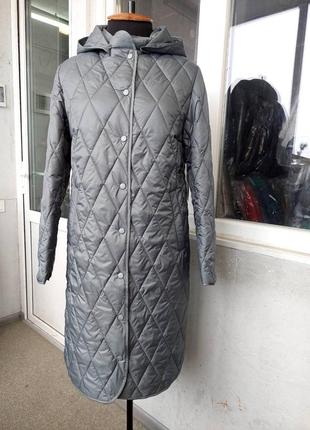 Удлиненная демисезонная куртка mangelo р.44-54