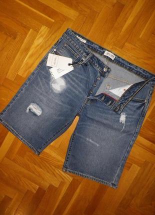 Шорты джинсовые jack & jones (cambodia) regular fit l1 фото