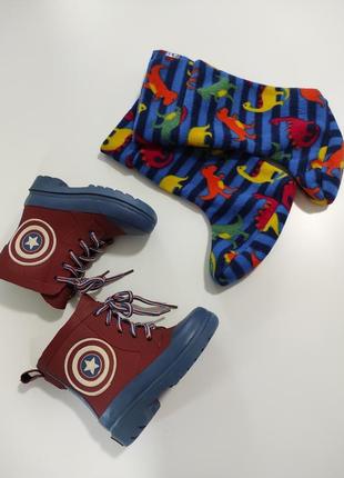 Сапожки сапоги резиновые сапоги геп gap 5/6 размер мальчика мальчишки мальчишку мальчишку