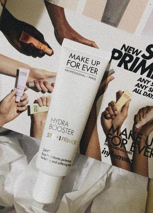 Праймер make up for ever step 1 primer hydra booster 30 ml