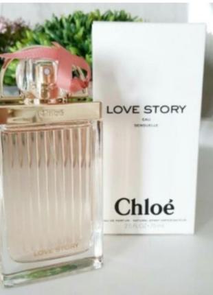 Тестер з кришкою chloe love story 75 мл