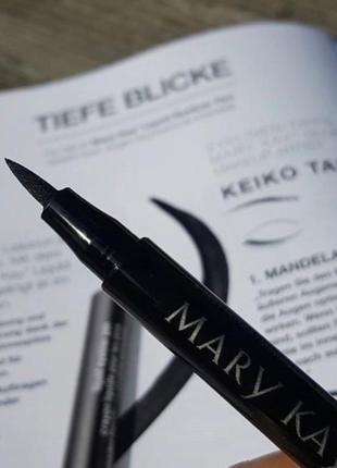 Водостойкая подводка-карандаш для глаз marykay, мерикей