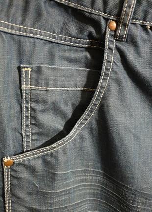 Стильные брендовые джинсовые шорты на болтах fishbone5 фото