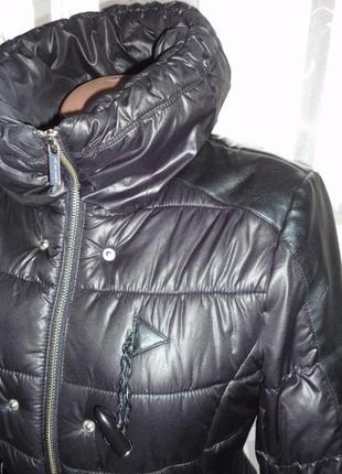 Черная куртка демисезонная куртка karen millen р.8 (ог 92, рукав 60)4 фото