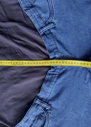 Брюки джинсовые для беременных6 фото