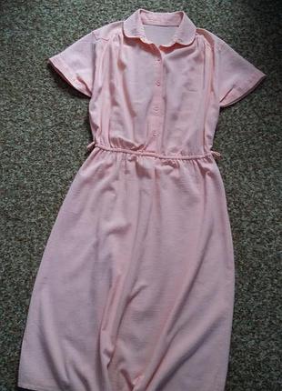 Миле плаття актуальний колір персик-абрикос р 12-16