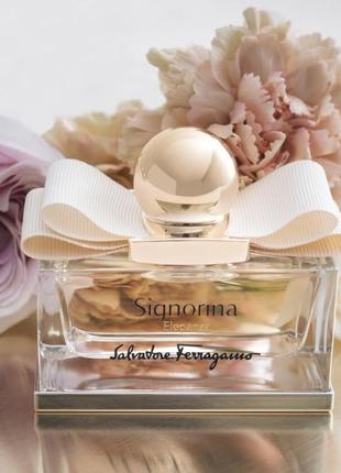 Парфюмированная вода salvatore ferragamo signorina eleganza