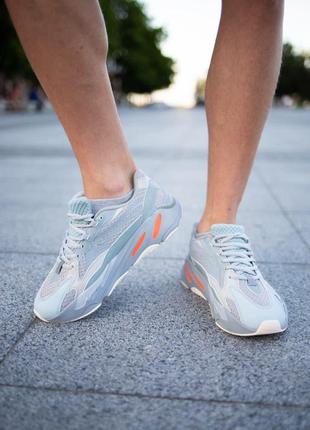 Чоловічі кросівки adidas yeezy boost 700 v2 grey / smb5 фото