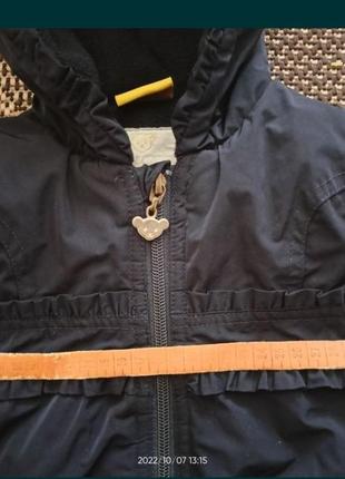 Куртка для дівчинки в чудовому стані. знижка 50 грн до кінця жовтня!!!3 фото