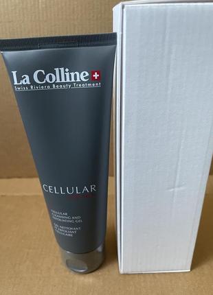 La colline cellular for men cleansing & exfoliating gel очищающий гель для лица 125ml