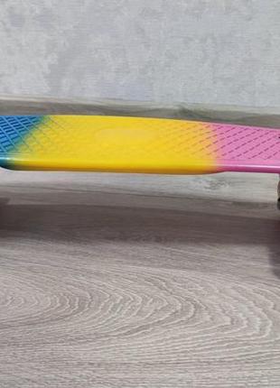 Скейт (микс цветов), пенниборд пластиковый2 фото