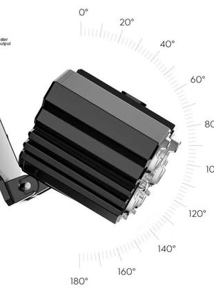 Ліхтарик ліхтар налобний usb4 фото