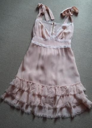 Красиве, романтичне плаття натуральне ідеальне р 14