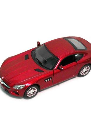 Іграшкова колекційна модель машинки mercedes-amg 5 kt5388w інерційна (червоний)