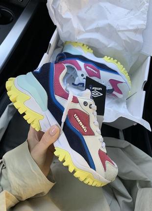 Шикарные женские кроссовки umbro bumpy color