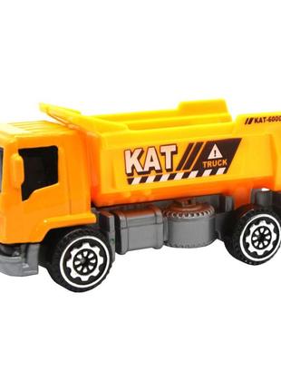 Машинка іграшкова спецтехніка автопром 7637 масштаб 1:64, металева (kat truck)