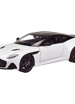 Машина металлическая aston martin dbs superleggera welly 24095w 1:24 (белый)