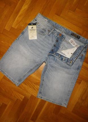 Шорты джинсовые jack & jones (regular fit) m