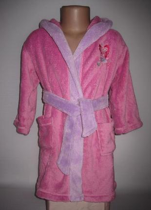 1/1005. халат для девочки. на 2-3 года (см. замеры). peppa pig. в хорошем состоянии!