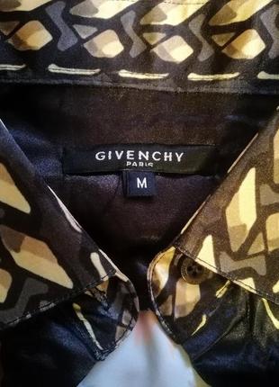 Givenchy эксклюзивная блузка рубашка оригинал цветы6 фото