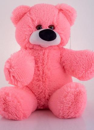 М'яка іграшка ведмедик аліна бублик 55 см рожевий