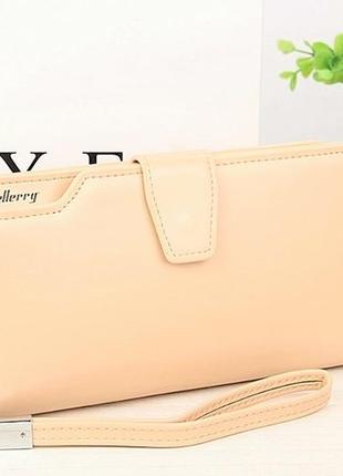 Женское портмоне baellerry business бежевый