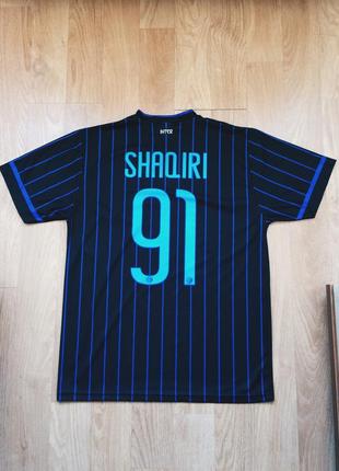 Футболка чоловіча fc inter (s/m) xherdan shaqiri 91 - original2 фото