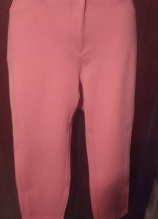Крутые штаны скинни плюс сайз цвет розовый персик и фисташковый 46 евро на 54-56 укр