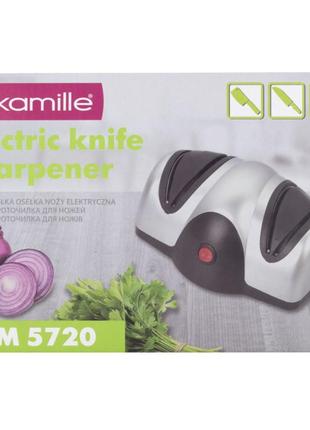 Стругачка для ножів електрична kamille km-5720 21х15х10 см код товару: 4268989