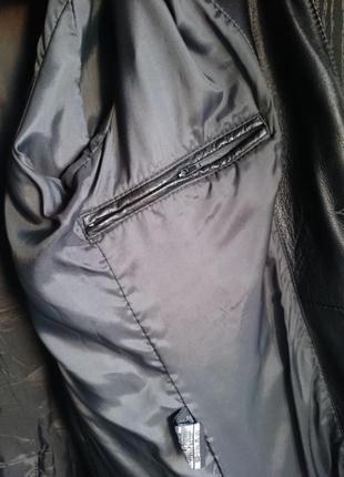 Пиджак кожаный турция4 фото