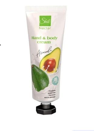 Крем для рук и теленка shik nectar hand &amp; body cream avocado, 75 мл