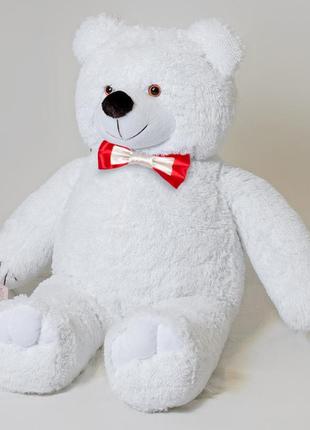 М'яка іграшка для дітей і дорослих, плюшевий мішка, містер ведмідь, колір капучино, розмір 85 см3 фото