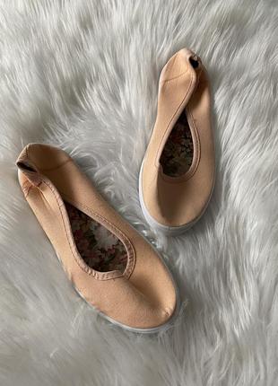 Балєтки туфлі -текстиль)