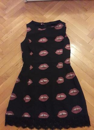 Платье с губками м