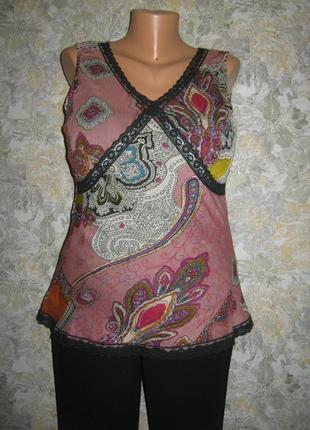 Блуза топ майка шифон на підкладці