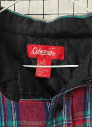 Винтажная утепленная рубашка coleman4 фото
