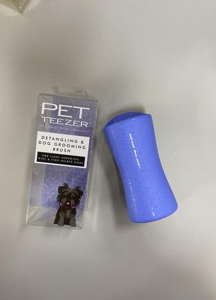 Расческа для вычесывания собаки pet teezer de-shedding&grooming